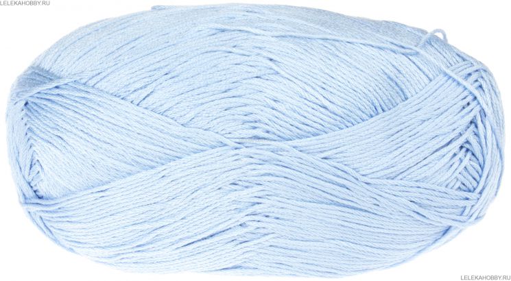 Пряжа ПЕХОРКА Детский хлопок // 014 // 60 // Светло-голубой