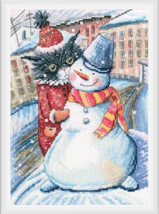 Набор для вышивания РТО "Жили-были котики-2" M915