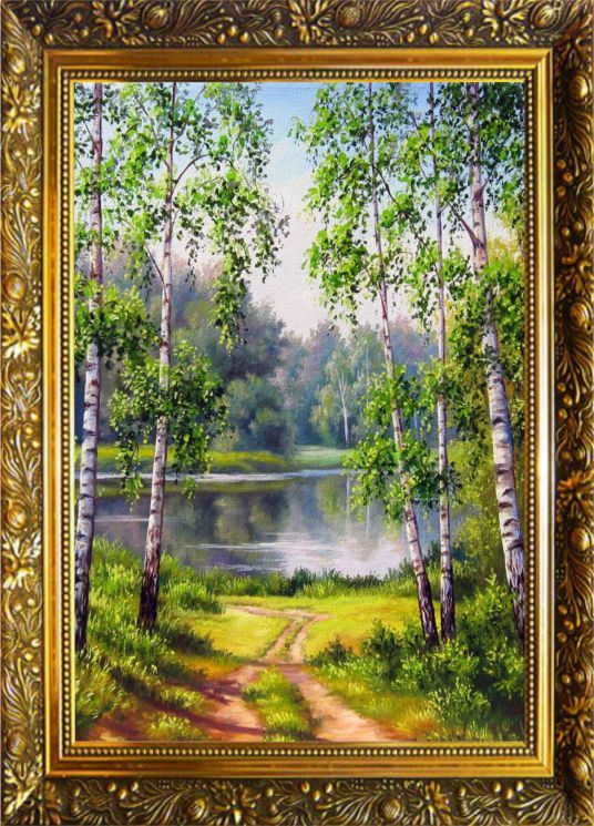  Алмазная мозаика Милато "Березовый рай" NR-14