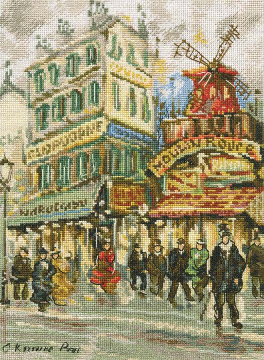 М461 Набор для вышивания РТО "Мулен Руж"