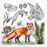 03.014.17 Набор для вышивания Марья Искусница "Зоология. Лисица обыкновенная"
