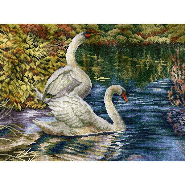 Набор для вышивания крестом РТО "Осеннее озеро" М339