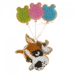 Набор для вышивания бисером по дереву Волшебная страна FLK-069, 8.5*11см