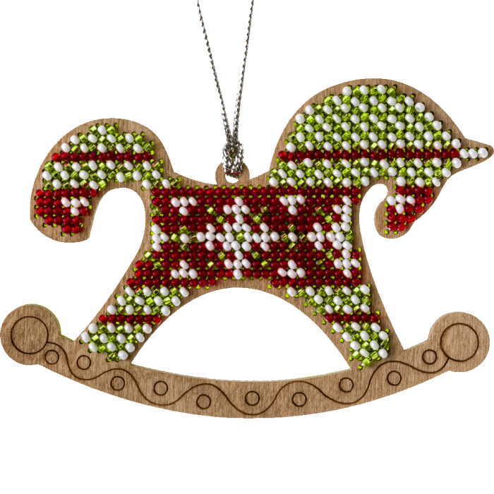 Набор для вышивания бисером по дереву ВОЛШЕБНАЯ  СТРАНА FLK-229, 11*7.5см