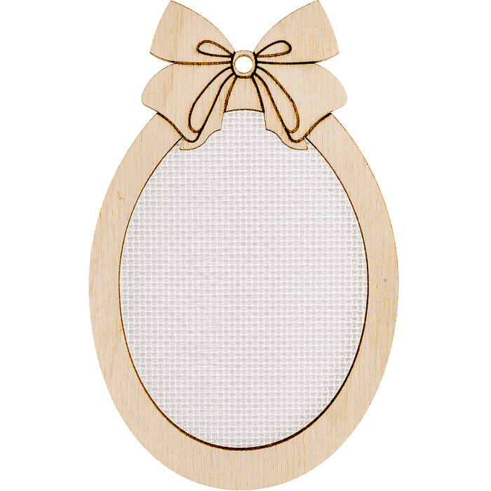 Заготовка для вышивания нитками на канве FLH-040 7.5*12см