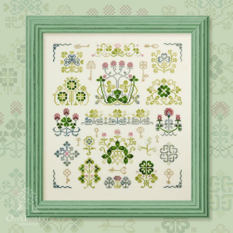 Схема для вышивания Owlforest «Герцог Клевер» 0052-ГК-С