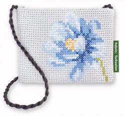 BAG010 Набор для вышивания сумки Luca-S "Синий цветок"