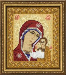 1038 Набор для вышивания Риолис "Богоматерь Казанская"