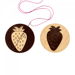 Магнитный двухсторонний держатель для игл ВОЛШЕБНАЯ  СТРАНА FLMH-010(W), 3.5см