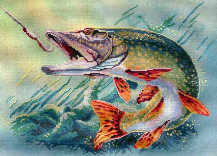 РК-334 Набор для вышивания М.П.Студия "Щука"
