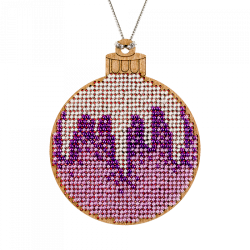 Набор для вышивания бисером по дереву Волшебная страна FLK-072, 7.5*9см