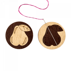 Магнитный двухсторонний держатель для игл ВОЛШЕБНАЯ  СТРАНА FLMH-012(W), 3.5см