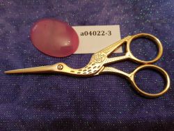 а04022-3 Магнит для игл (Кабошон из агата тонированного, 20*30*14мм +-2мм)