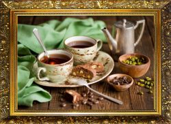 NR-23 Алмазная мозаика Милато "Кофейная идиллия"