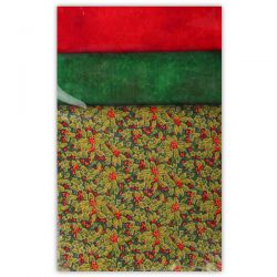 Набор из ткани для пэчворка (3 отреза) 