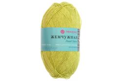 Пряжа ПЕХОРКА Жемчужная // 015 // 33 // Золотистая олива