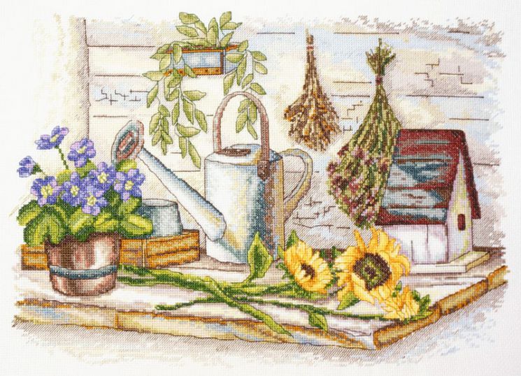 11.003.10 Набор для вышивания Марья Искусница "Для сада"