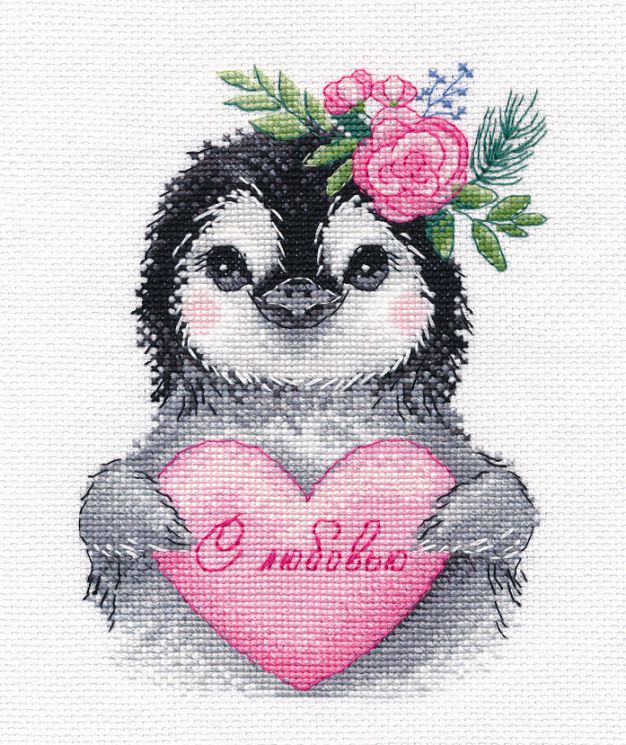 1380 Набор для вышивания ОВЕН "От чистого сердца"