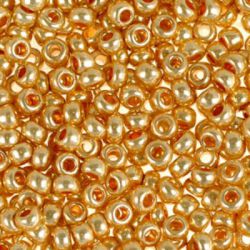18184 Бисер оранжевый металлик (Preciosa) 