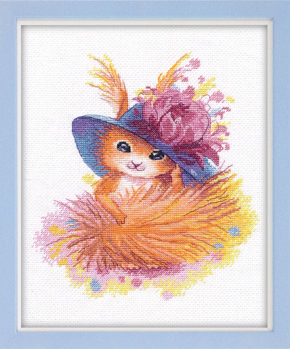 1167 Набор для вышивания ОВЕН "Лесная модница"