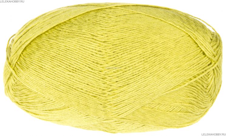 Пряжа ПЕХОРКА Жемчужная // 015 // 483 // Незрелый лимон
