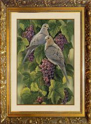 F-153 Алмазная мозаика МИЛАТО "Голубки"