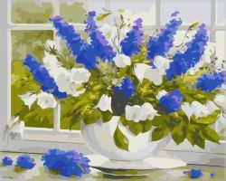 GX7237 Картина по номерам Paintboy "Колокольчики" 