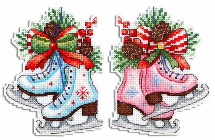 Р-497 Набор для вышивания "Жар-Птица" "Фигурный Новый год"