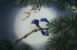 N0032 "Лунная соната" (Рисуем иглой)