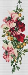 BM3001 Набор для вышивания Luca-S "Цветы с крыжовником"