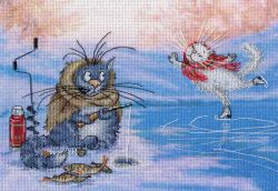 РК-506 Набор для вышивания М.П.Студия "Ах ты, зимушка-зима"