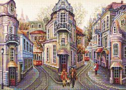 БСА2-067 Алмазная мозаика Наследие "Городские улочки"