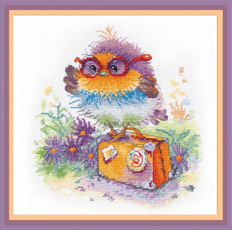 1175 Набор для вышивания ОВЕН "Навстречу путешествиям"