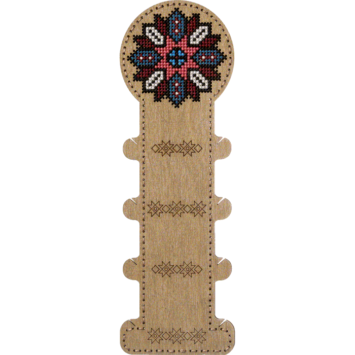Заготовка для вышивки нитками по дереву FLHW-006 6.5*20см