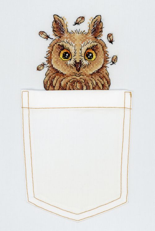 Набор для вышивания МП-студия "Любопытная совушка" В-245