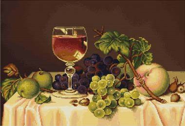 Набор для вышивания в технике гобелен LUCA-S "Натюрморт" G482