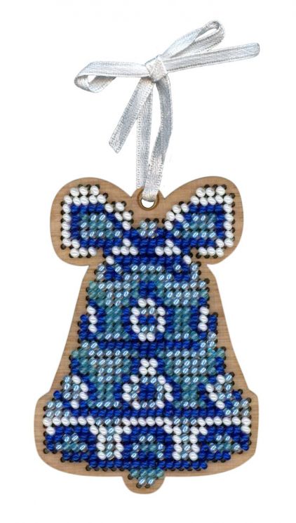 набор для вышивания "Щепка" Ёлочная игрушка. Морозный звон О-069
