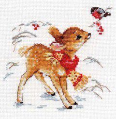Набор для вышивания Алиса "Олененок" 0-100