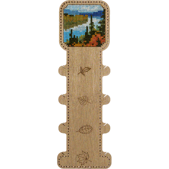 Заготовка для вышивки нитками по дереву FLHW-010 6.5*20см