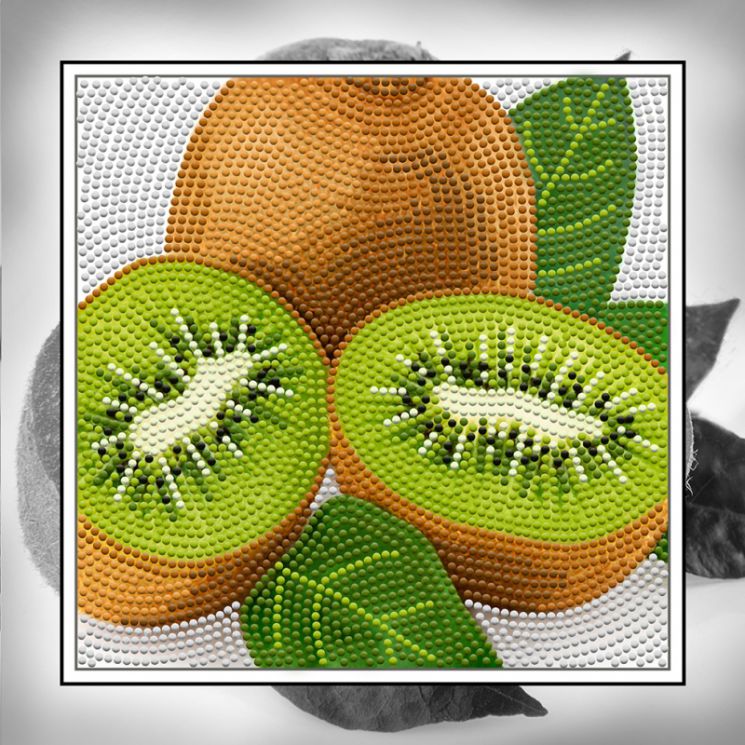 БСА25-092 Алмазная вышивка ТМ Наследие "Киви"