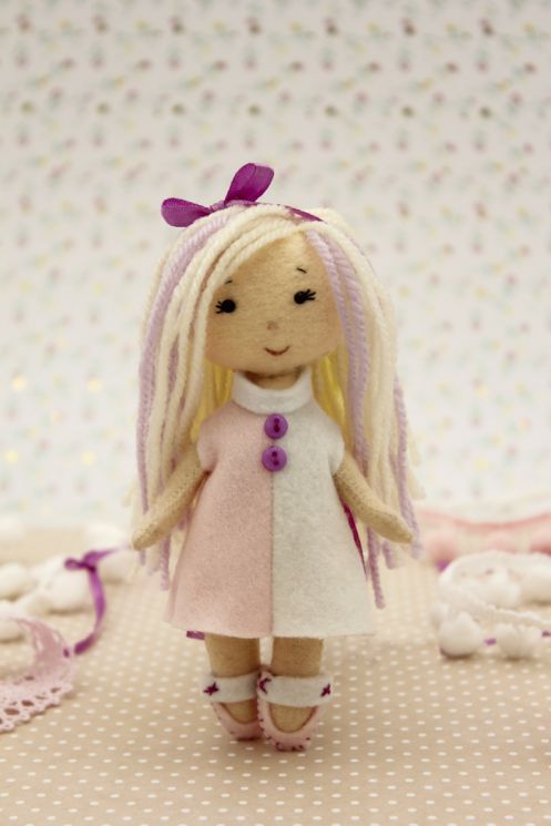 МА-3 Набор для создания куклы Перловка "Малышка Мия" Серия "Подружки"