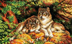 63-02 Набор для вышивания крестом Чудесная игла «Верность»