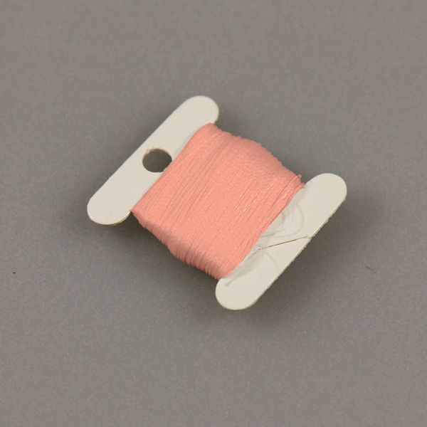 Нить люминисцентная лососевая (зелено-желтое свечение) 50м