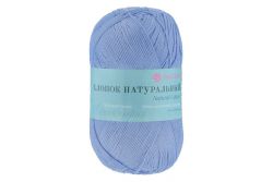 Пряжа ПЕХОРКА Хлопок натуральный 425м // 037 // 05 // Голубой