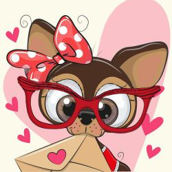 Ag 2463 Алмазная мозаика Гранни "Любовное письмо"