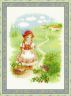 1736 Набор для вышивания Риолис "Красная шапочка"