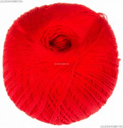 Пряжа ПЕХОРКА Цветное кружево // 063 // 06 // Красный