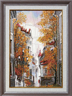 ГМ-047 Набор для вышивания Золотое Руно "Прогулка по Москве"