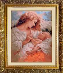 F-338 Алмазная мозаика МИЛАТО "Нежность"