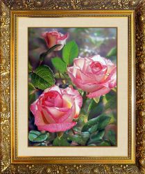 F-178 Алмазная мозаика Милато "Королева сада"